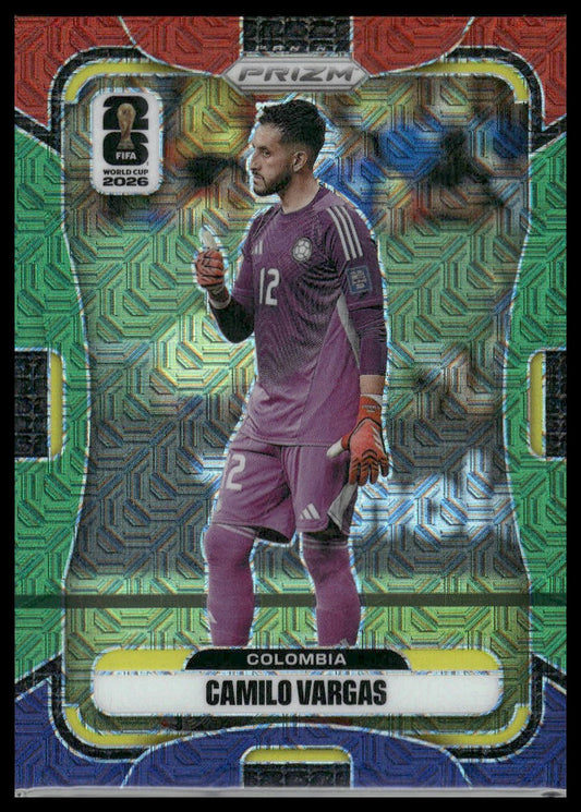 2026 Panini Prizm FIFA World Cup #185 Camilo Vargas Mojo Prizm