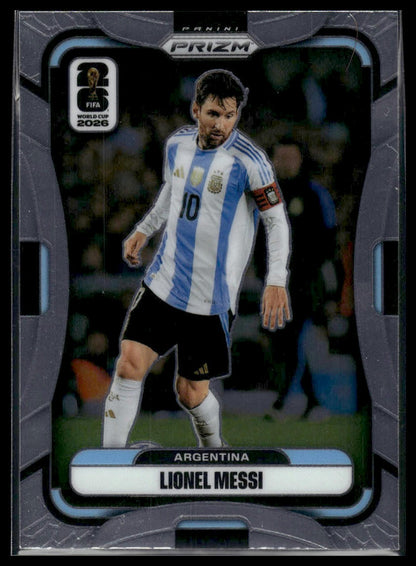 2026 Panini Prizm FIFA World Cup #10 Lionel Messi Silver Prizm