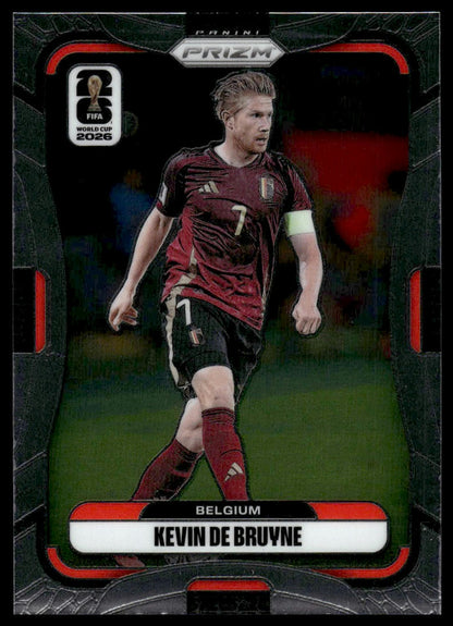 2026 Panini Prizm FIFA World Cup #157 Kevin De Bruyne Silver Prizm