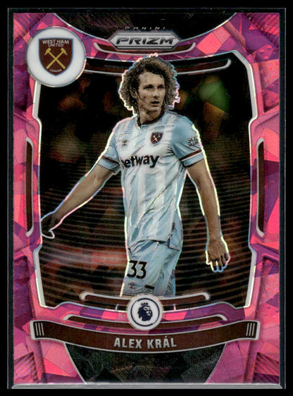 2021-22 Panini Prizm Premier League #236 Alex Král Pink Ice