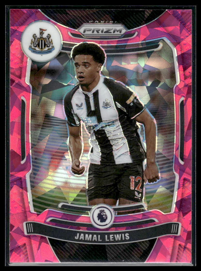 2021-22 Panini Prizm Premier League #32 Jamal Lewis Prizms Pink Ice