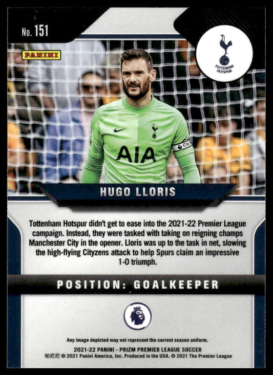 2021-22 Panini Prizm Premier League #151 Hugo Lloris