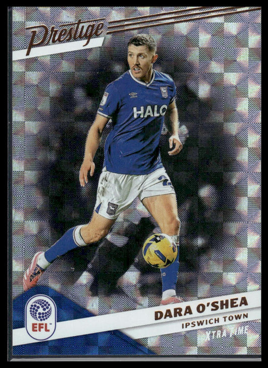 2025-26 Panini Prestige EFL #64 Dara O'Shea Diamond Xtra Time