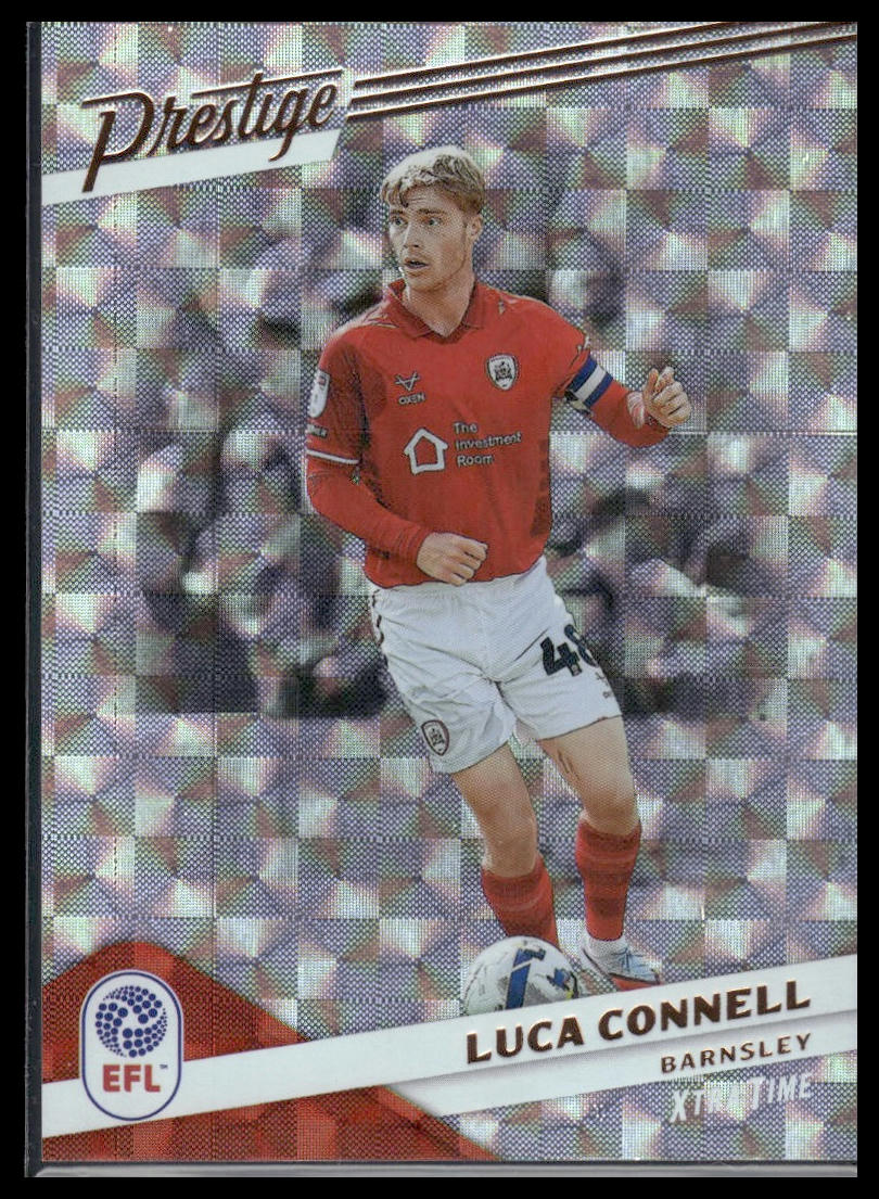 2025-26 Panini Prestige EFL #210 Luca Connell Diamond Xtra Time