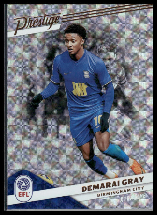 2025-26 Panini Prestige EFL #133 Demarai Gray Diamond Xtra Time