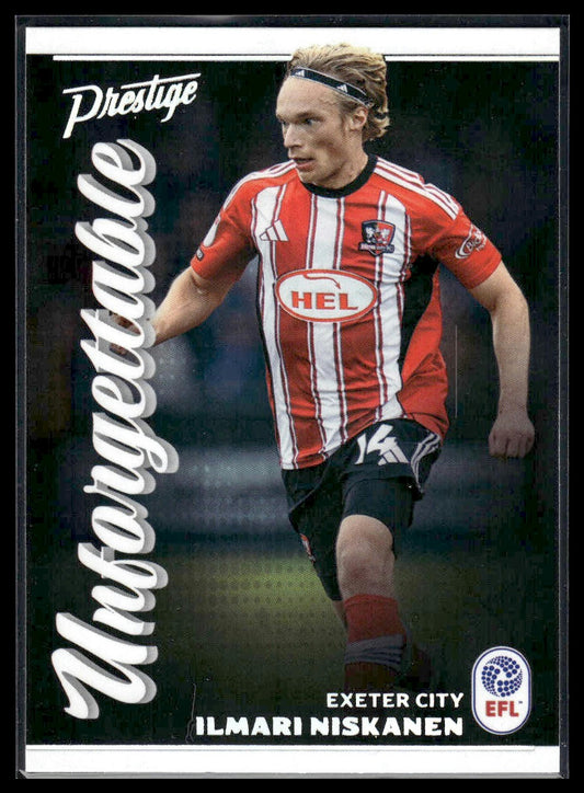 2025-26 Panini Prestige EFL #10 Ilmari Niskanen Unforgettable