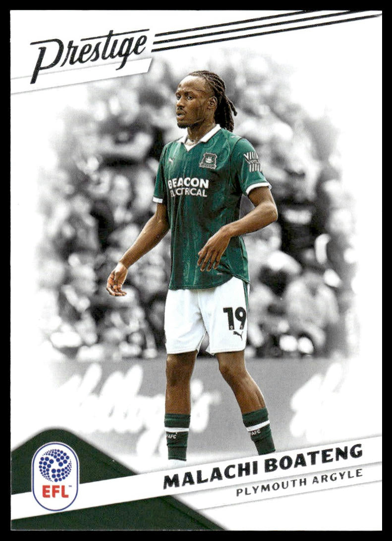 2025-26 Panini Prestige EFL #205 Malachi Boateng
