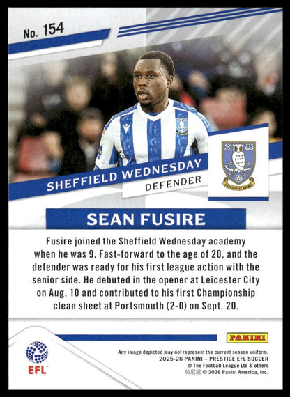 2025-26 Panini Prestige EFL #154 Sean Fusire