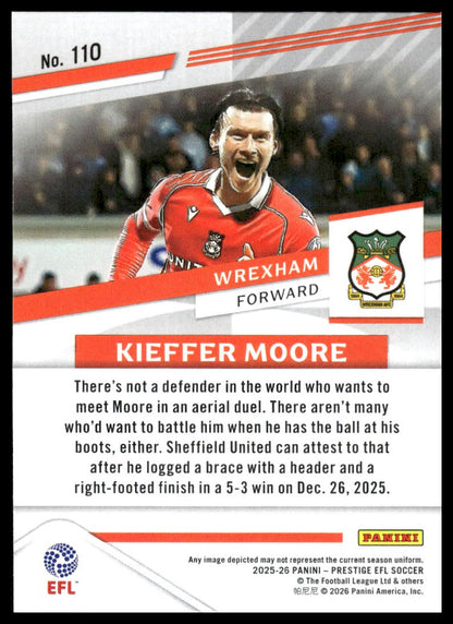 2025-26 Panini Prestige EFL #110 Kieffer Moore