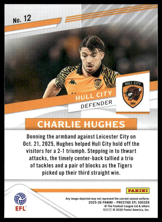 2025-26 Panini Prestige EFL #12 Charlie Hughes