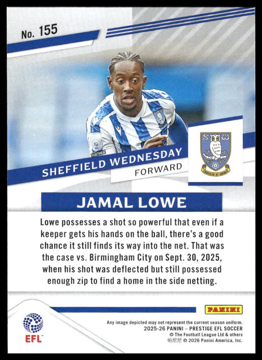 2025-26 Panini Prestige EFL #155 Jamal Lowe