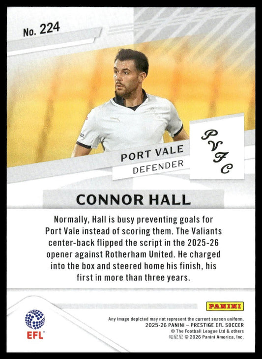 2025-26 Panini Prestige EFL #224 Connor Hall