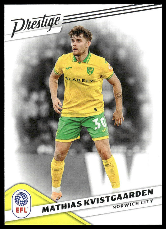 2025-26 Panini Prestige EFL #140 Mathias Kvistgaarden