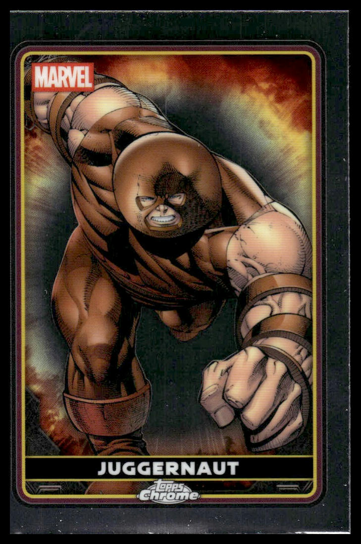 2025 Topps Chrome Marvel Deadpool #9 Juggernaut