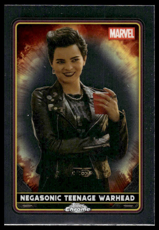 2025 Topps Chrome Marvel Deadpool #26 Negasonic Teenage Warhead