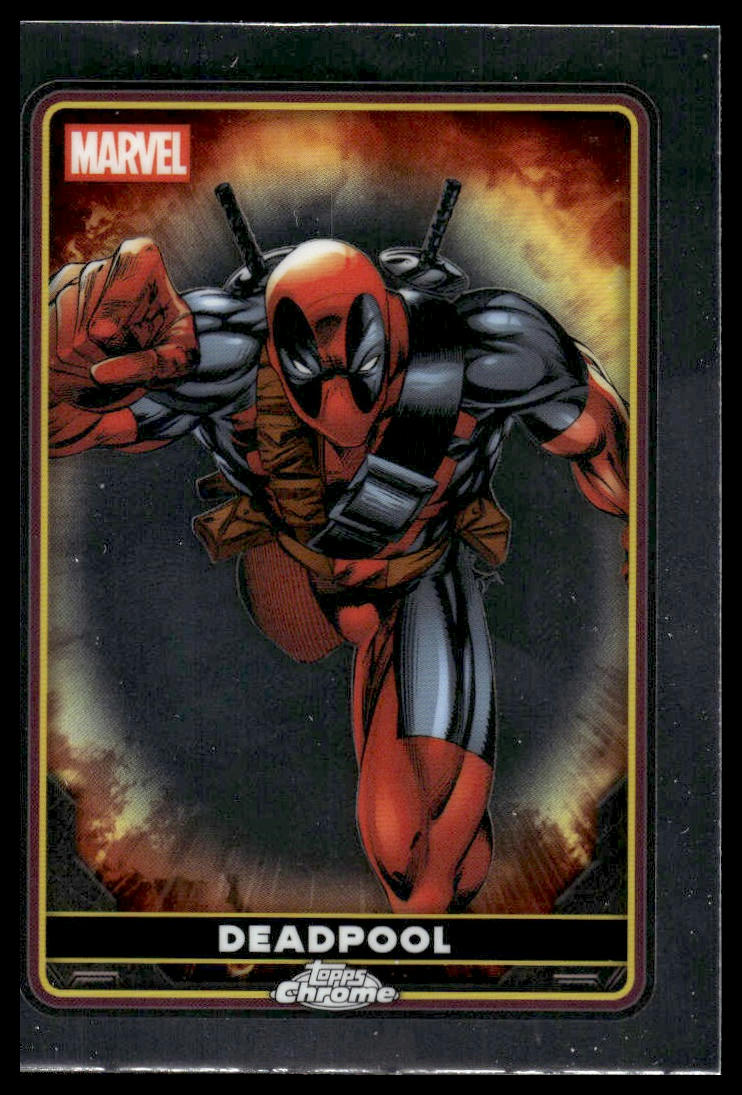 2025 Topps Chrome Marvel Deadpool #1 Deadpool