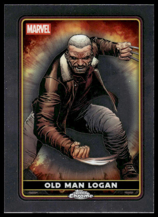 2025 Topps Chrome Marvel Deadpool #2 Old Man Logan