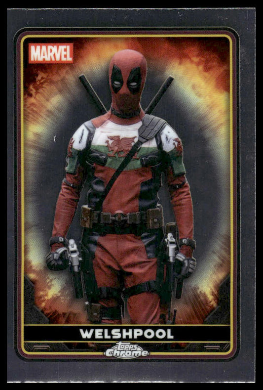 2025 Topps Chrome Marvel Deadpool #37 Welshpool
