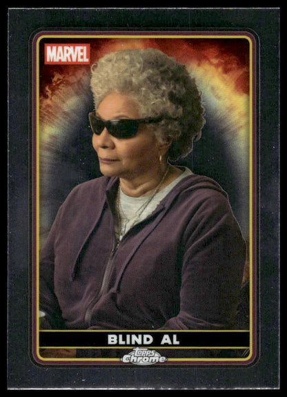 2025 Topps Chrome Marvel Deadpool #32 Blind Al
