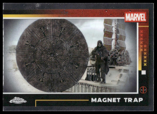 2025 Topps Chrome Marvel Deadpool #70 Magnet Trap