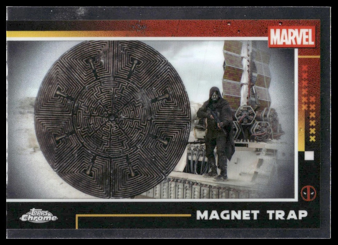 2025 Topps Chrome Marvel Deadpool #70 Magnet Trap