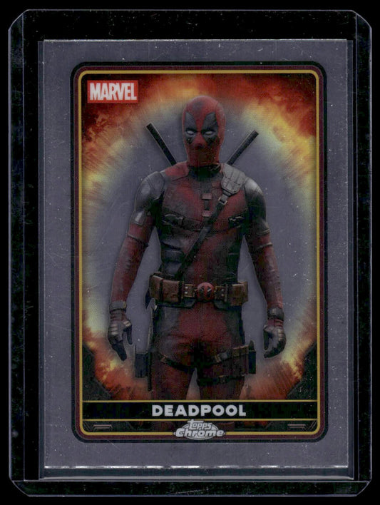 2025 Topps Chrome Marvel Deadpool #21 Deadpool