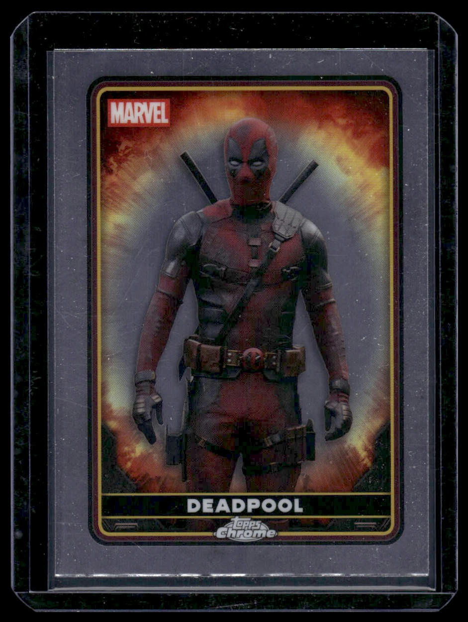 2025 Topps Chrome Marvel Deadpool #21 Deadpool