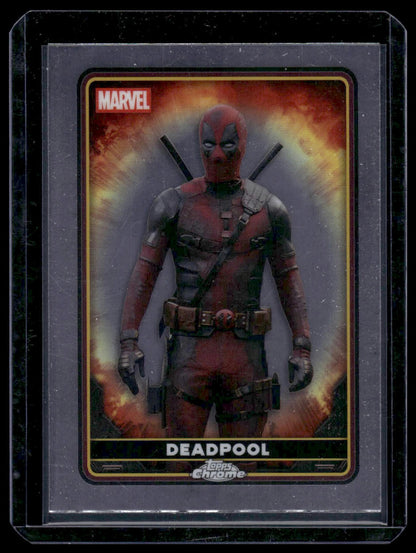 2025 Topps Chrome Marvel Deadpool #21 Deadpool