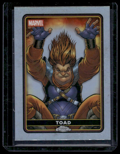 2025 Topps Chrome Marvel Deadpool #12 Toad Refractor
