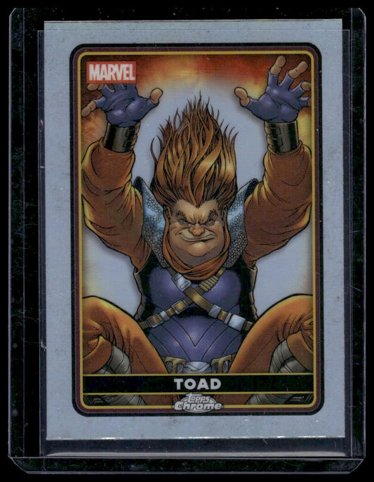 2025 Topps Chrome Marvel Deadpool #12 Toad Refractor