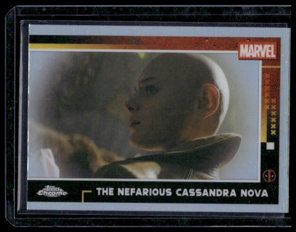 2025 Topps Chrome Deadpool #71 The Nefarious Cassandra Nova Refractor