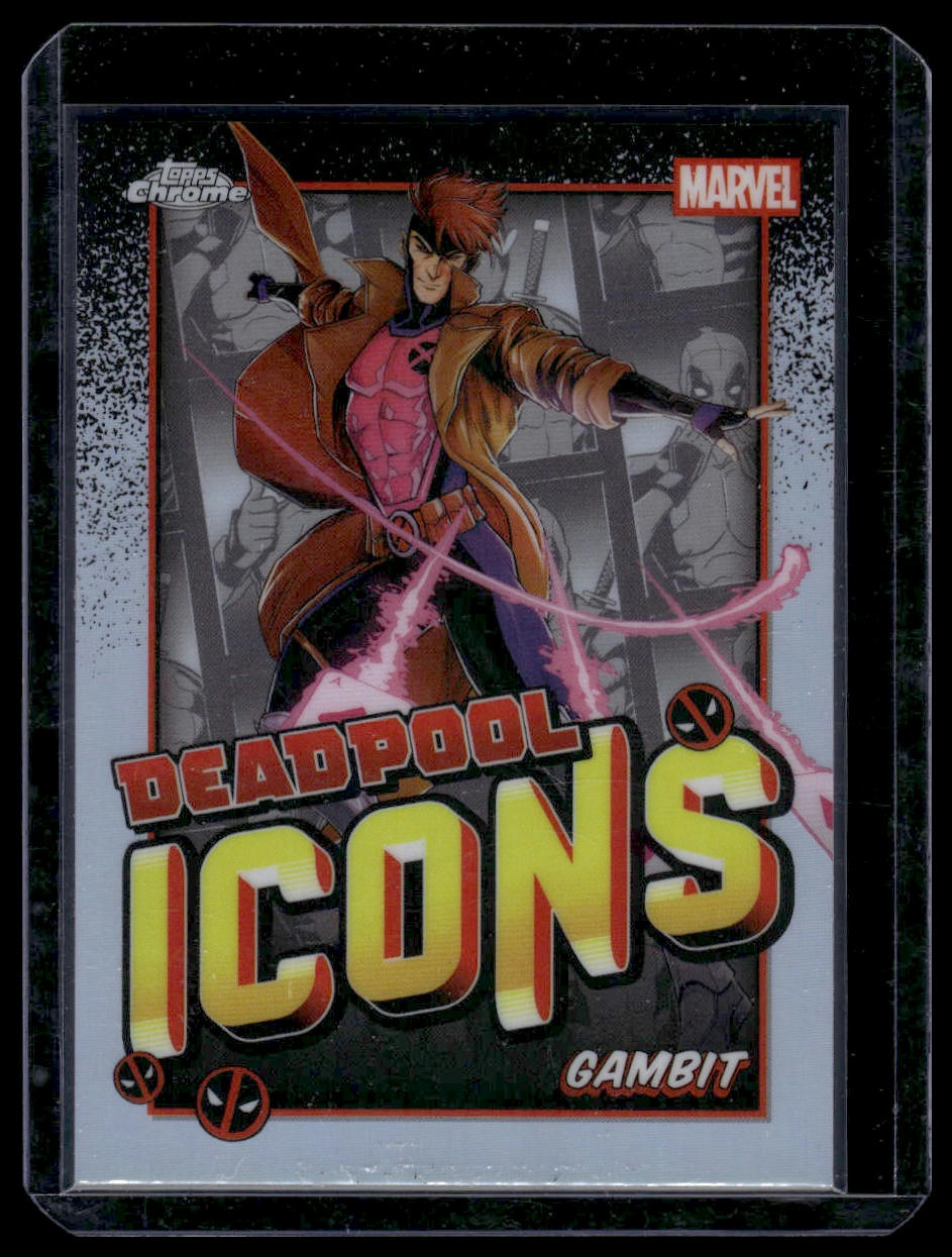 2025 Topps Chrome Deadpool #DI-4 Gambit Deadpool Icons