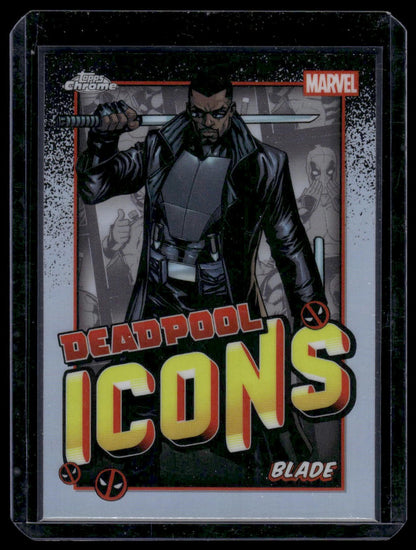 2025 Topps Chrome Deadpool #DI-8 Blade Deadpool Icons