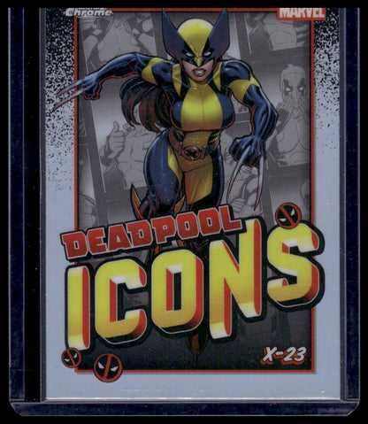 2025 Topps Chrome Deadpool #DI-5 X-23 Deadpool Icons