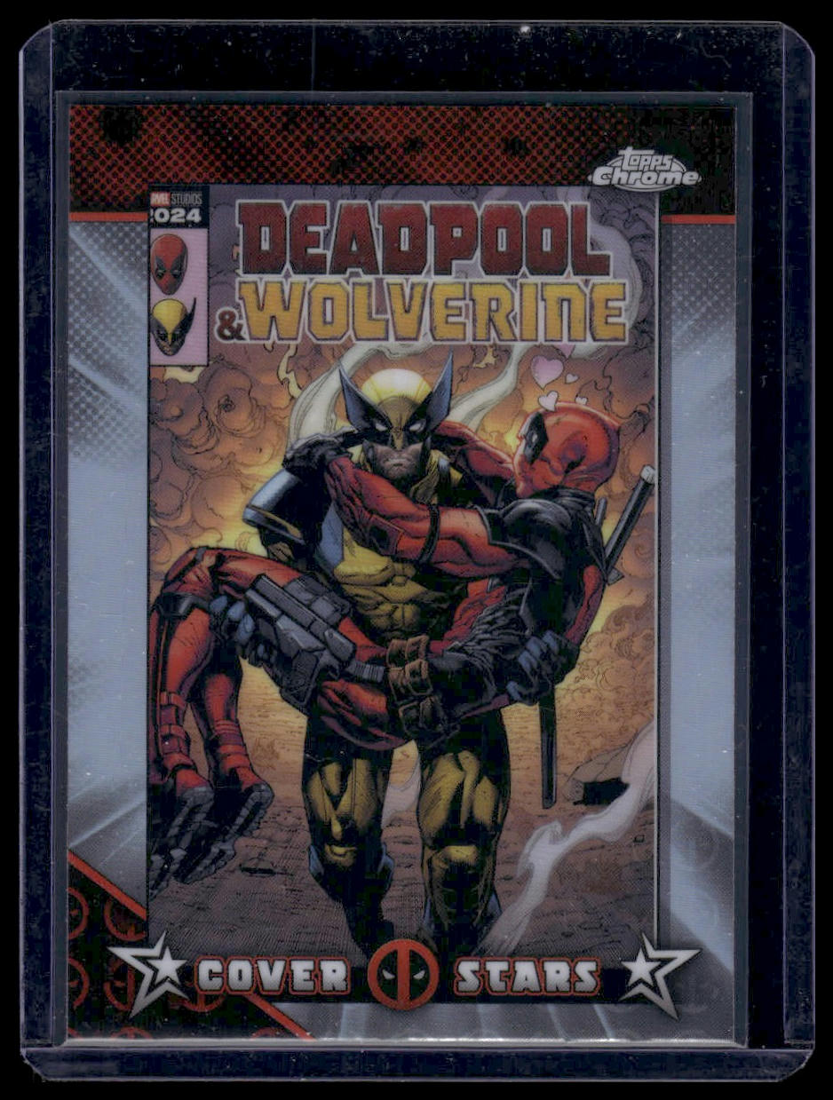 2025 Topps Chrome Deadpool #CS-18 Spider-Gwen: The Ghost-Spider #3 Cover Stars