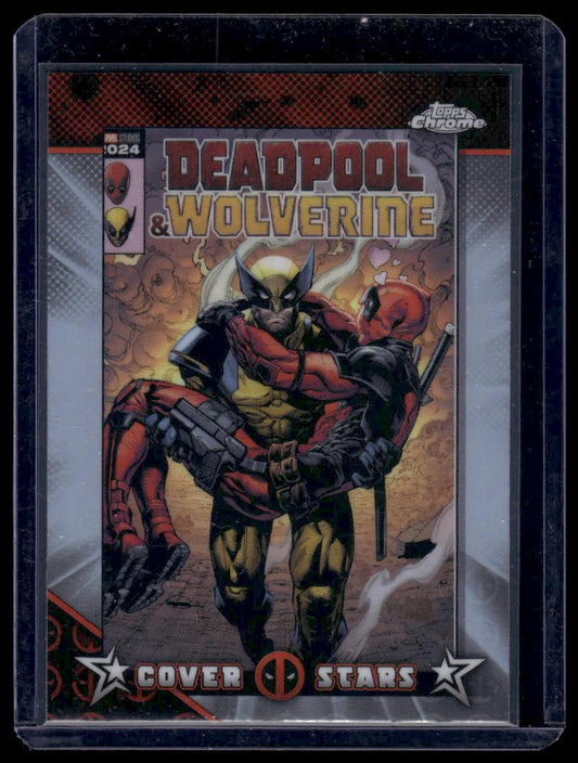 2025 Topps Chrome Deadpool #CS-18 Spider-Gwen: The Ghost-Spider #3 Cover Stars