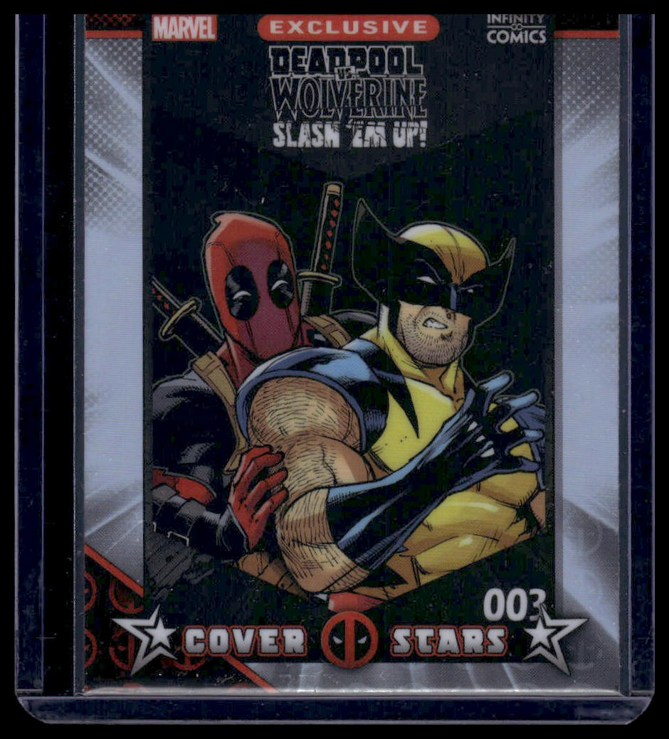 2025 Topps Chrome Deadpool #CS-22 Deadpool Vs. Wolverine: Slash 'Em Up #3