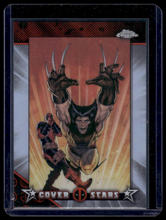 2025 Topps Chrome Deadpool #CS-8 The Avengers #16 Cover Stars