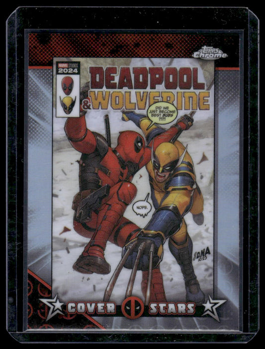 2025 Topps Chrome Deadpool #CS-19 X-Men #2 Cover Stars