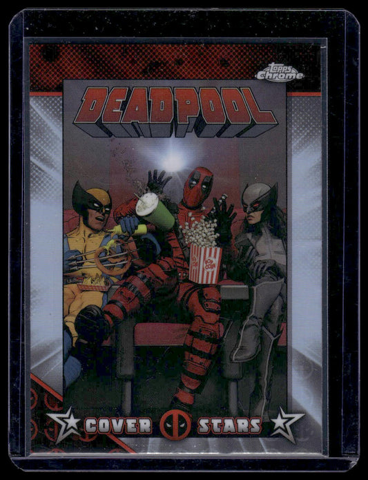 2025 Topps Chrome Deadpool Cover Stars Deadpool #1