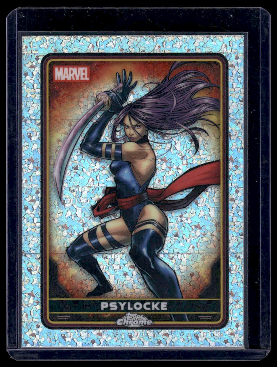 2025 Topps Chrome Deadpool #8 Psylocke