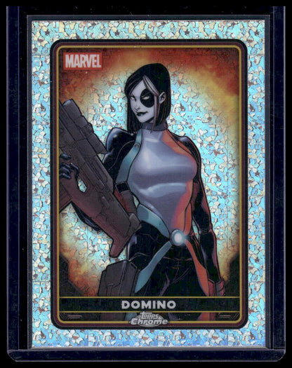 2025 Topps Chrome Marvel Deadpool #4 Domino