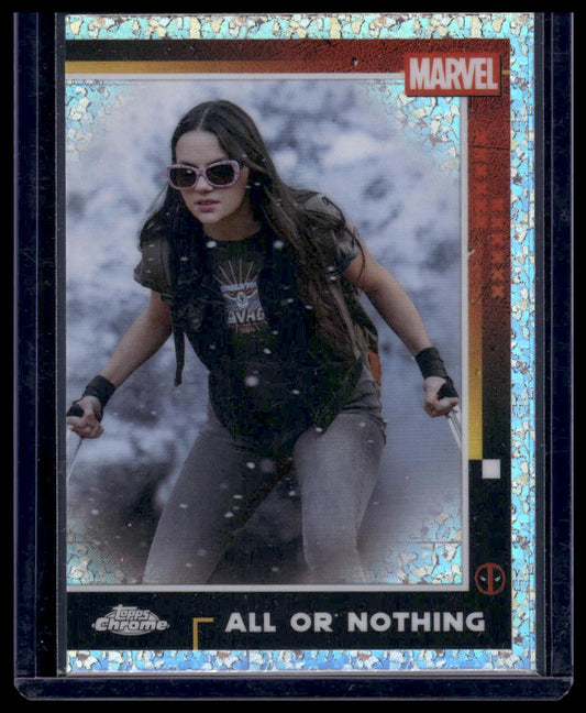 2025 Topps Chrome Marvel Studios #80 All Or Nothing