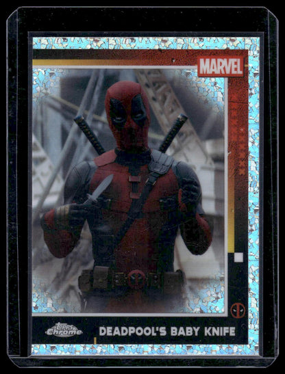 2025 Topps Chrome Deadpool #72 Deadpool's Baby Knife