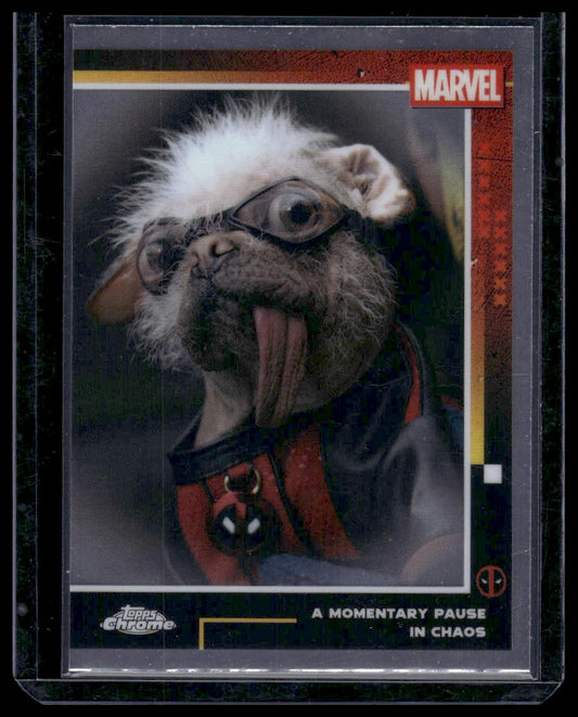 2025 Topps Chrome Marvel Studios #96 A Momentary Pause In Chaos