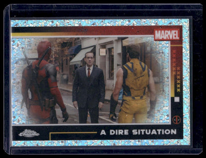 2025 Topps Chrome Marvel Studios #92 A Dire Situation