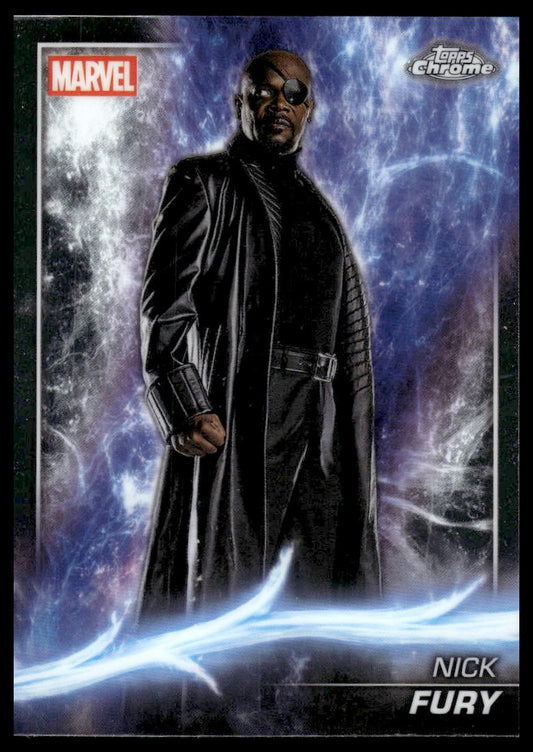 2025 Topps Chrome Marvel Studios #9 Nick Fury
