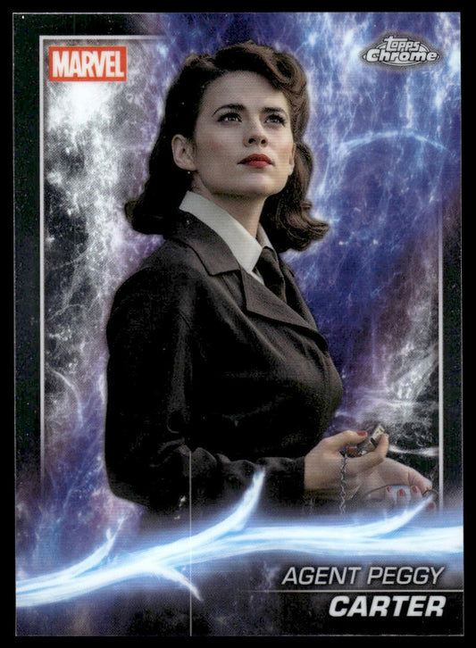 2025 Topps Chrome Marvel Studios #24 Agent Peggy Carter