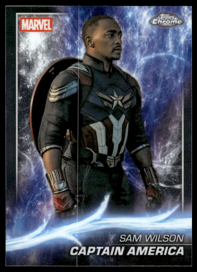 2025 Topps Chrome Marvel Studios #167 Captain America