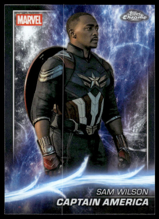 2025 Topps Chrome Marvel Studios #167 Captain America